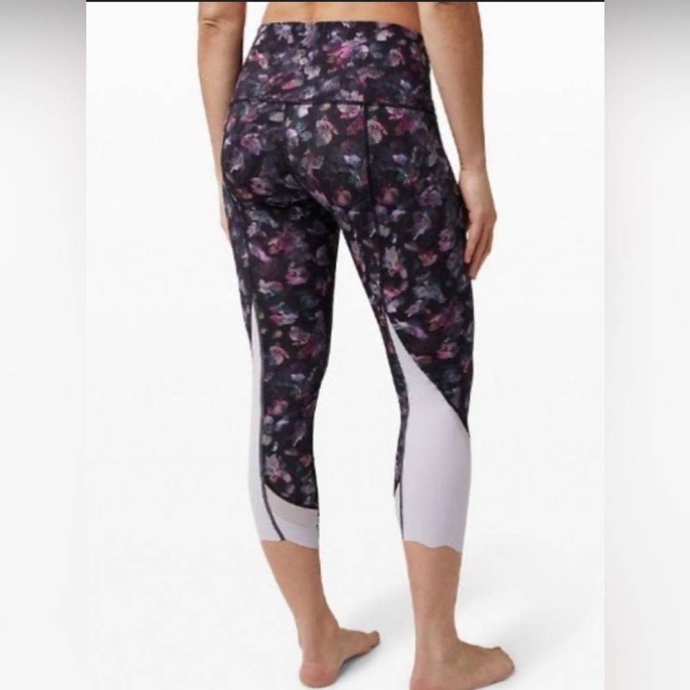 NEW 🎉 LULULEMON Wunder Under High-Rise Tight 25" Activate Multi Floral Size 8 - Picture 2 of 9